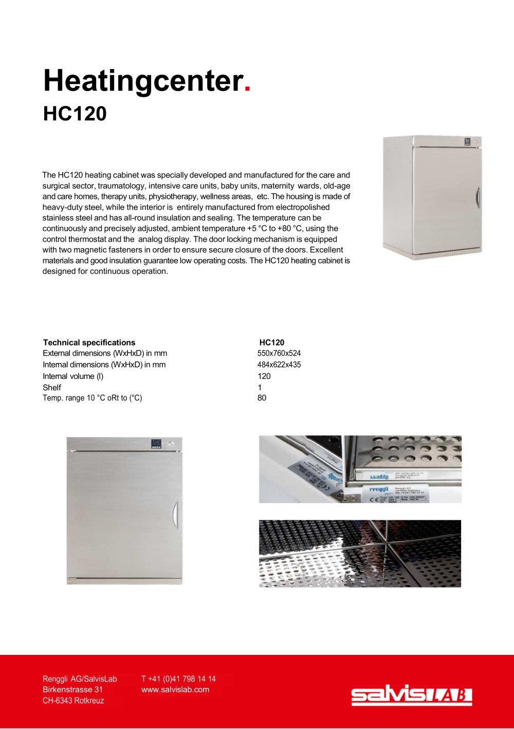 Heatingcenter - Renggli AG / Salvislab
