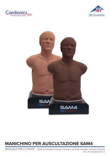 Manichino per Auscultazione SAM4