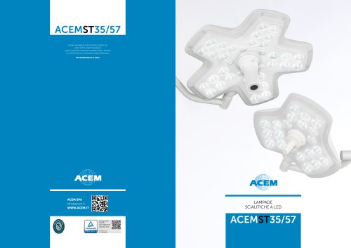 ACEMST35/57 LAMPADE SCIALITICHE A LED