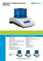 Highland Portable Precision Balances