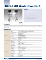 AMiS-850C Medication Cart - Datasheet