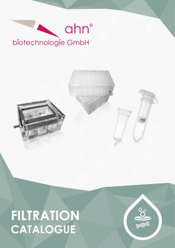 FILTRATION CATALOGUE