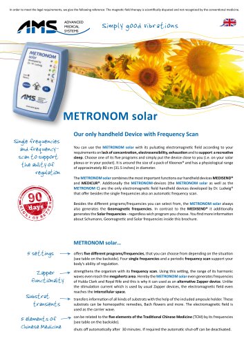 METRONOM solar