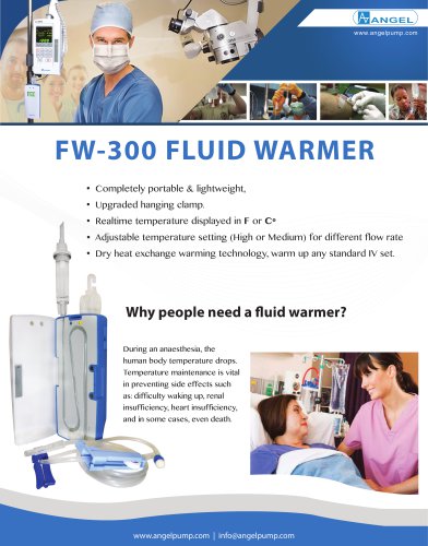 FW-300 FLUID WARMER