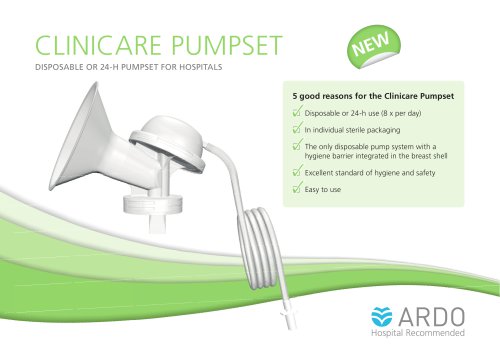 CLINICARE PUMPSET