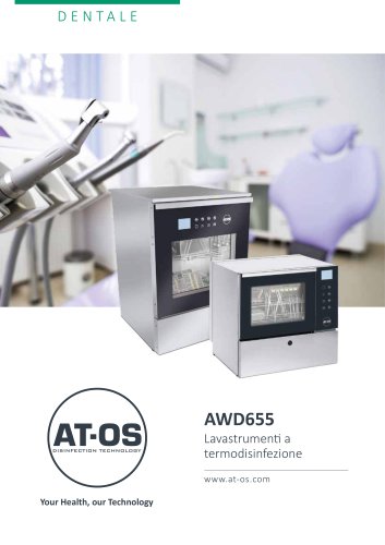 AWD655 lavastrumenti per cliniche odontoiatriche