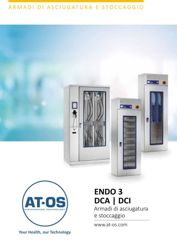 Health, our Technology ENDO 3 DCA | DCI Armadi di asciugatura e stoccaggio