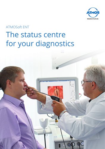 ATMOSoft ENT The status centre for your diagnostics