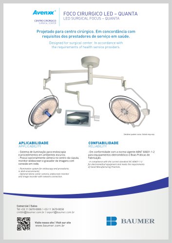 LED SURGICAL FOCUS - QUANTA