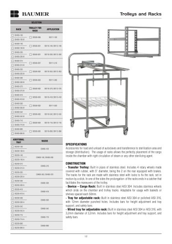 Trolleys and Racks