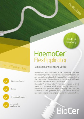 HaemoCer™ FlexApplicator