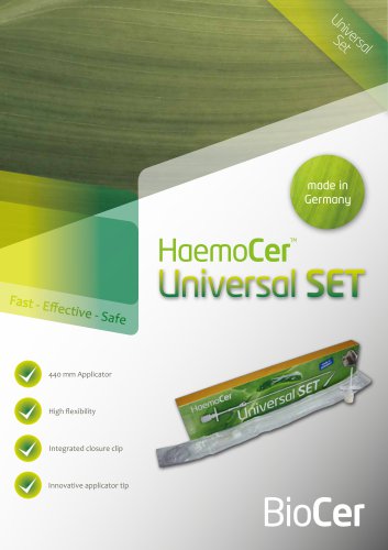 HaemoCer™ Universal Set