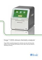 Exigo™ C200 clinical chemistry analyzer