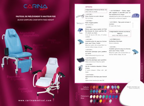 Blood Sampling Chair Fixed Height 2