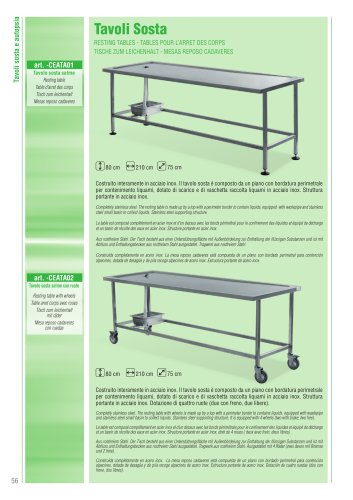 Body Resting Tables