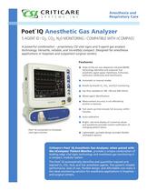 Anesthetic gas & Multiparameter monitor 8500H POET® IQ - EN