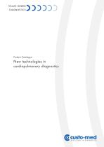 Product Catalogue New technologies in cardiopulmonary diagnostics