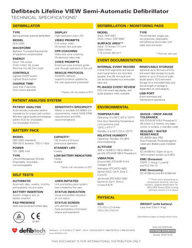 Defibtech Lifeline VIEW