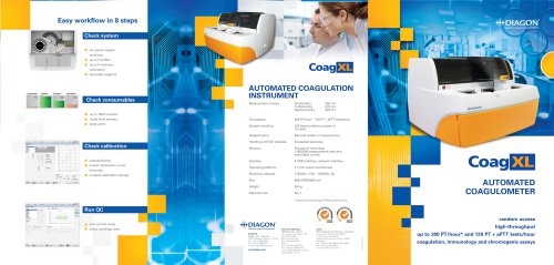 Coag XL Automated Coagulometer + HIL