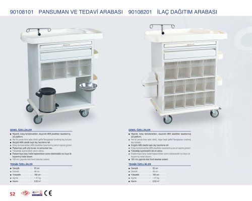 90108101, 90108201 TROLLEY DRESSING