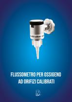 flussometro per ossigeno  ad orifizi calibrati - 1