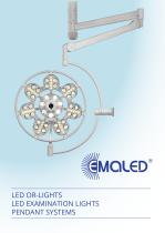 EMA-LED GmbH, OR-Lights, Examination lights, Pendant system