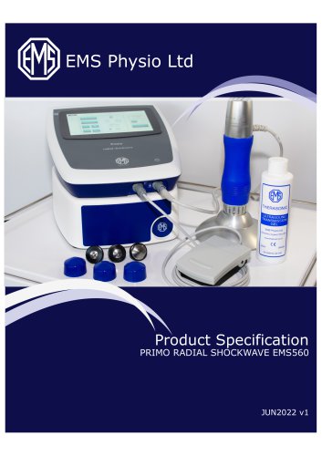 PRIMO RADIAL SHOCKWAVE EMS560