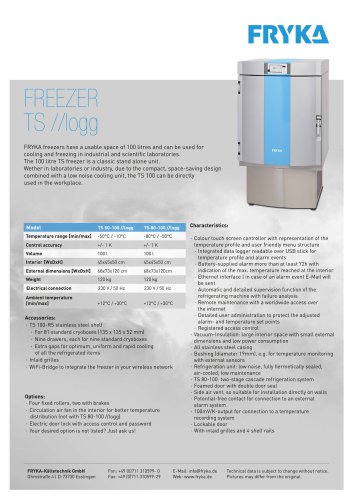 Cooling Fascination - Freezer TS //logg