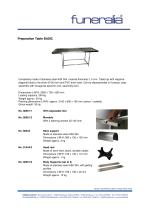 Preparation Table BASIC