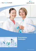 VACUETTE® Preanalytics Catalogue