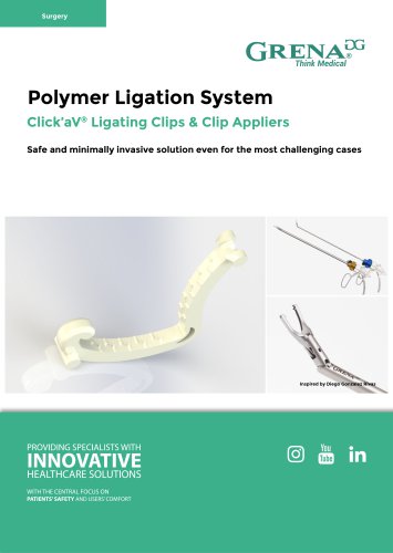 Click&rsquo;aV & Click'aV Plus Polymer Ligation System_Catalogue Card