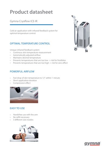 Gymna Cryoflow ICE-IR