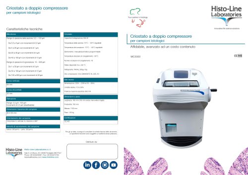 MC 5000 Criostato doppio compressore