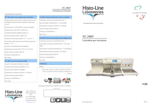 TEC2900 Centralina per inclusione