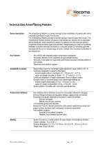 Technical Data Armeo®Spring Pediatric