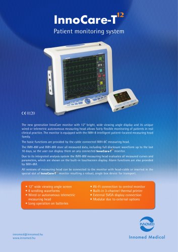 Patient monitor - InnoCare T12