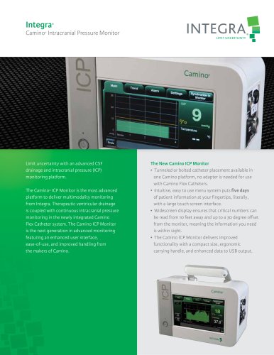 Integra® Camino® Intracranial Pressure Monitor