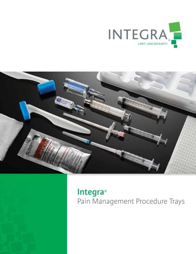 Pain Management Procedure Trays