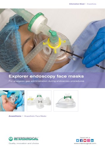 Explorer endoscopy face masks