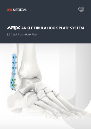 Orthopedic - ARIX Ankle System - Fibula Hook Plate