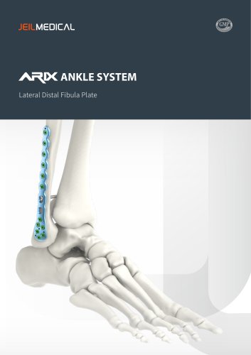 Orthopedic - ARIX Ankle System Lateral Distal Fibula Plate