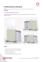 Flexible protective side panel