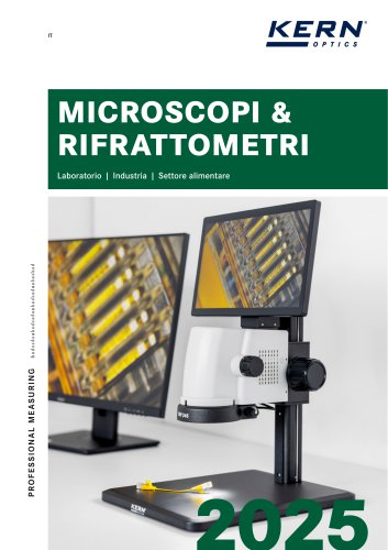 KERN & SOHN Microscopi & Rifrattometri 2025