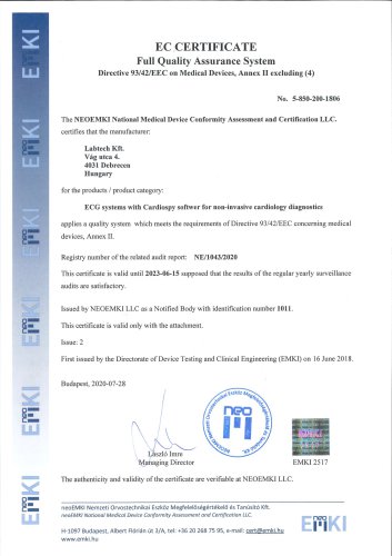 EC CERTIFICATE