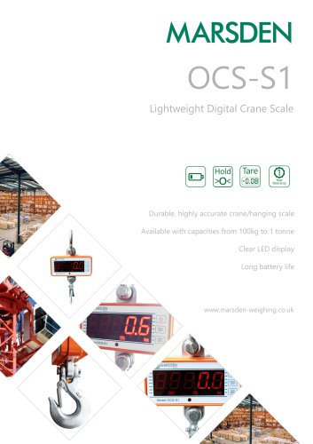 Marsden OCS-S1 Crane Scale