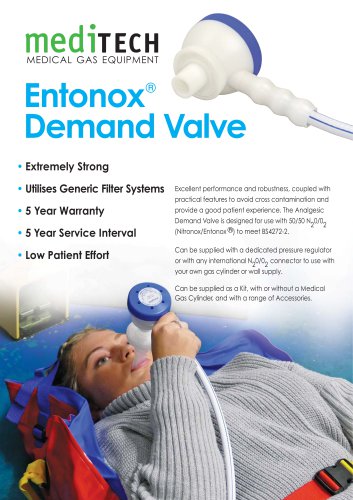 Entonox Demand Valve