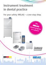 The MELAG dental program at a glance