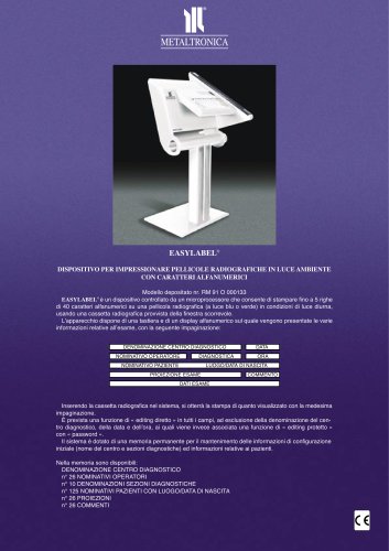 Easylabel BS brochure