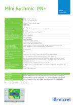 Mini Rythmic PN+ Technical Sheet_ EN