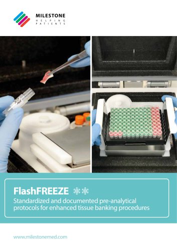 FlashFREEZE Catalog